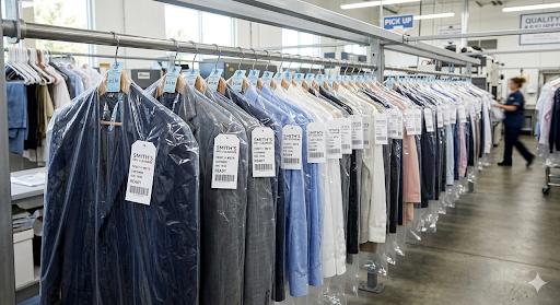 dry clean rack